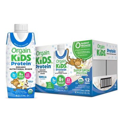 Kids Protein Organic Nutrition Shake - Vanilla