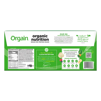 Organic Nutrition Shake - Creamy Chocolate Fudge