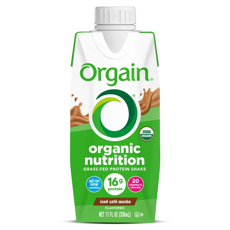 Organic Nutrition Shake - Iced Cafe Mocha